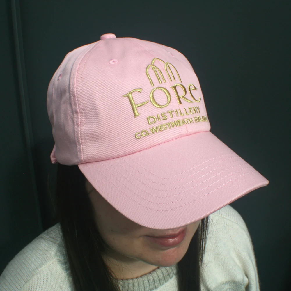 Fore Distillery Pink Baseball Cap (unisex)