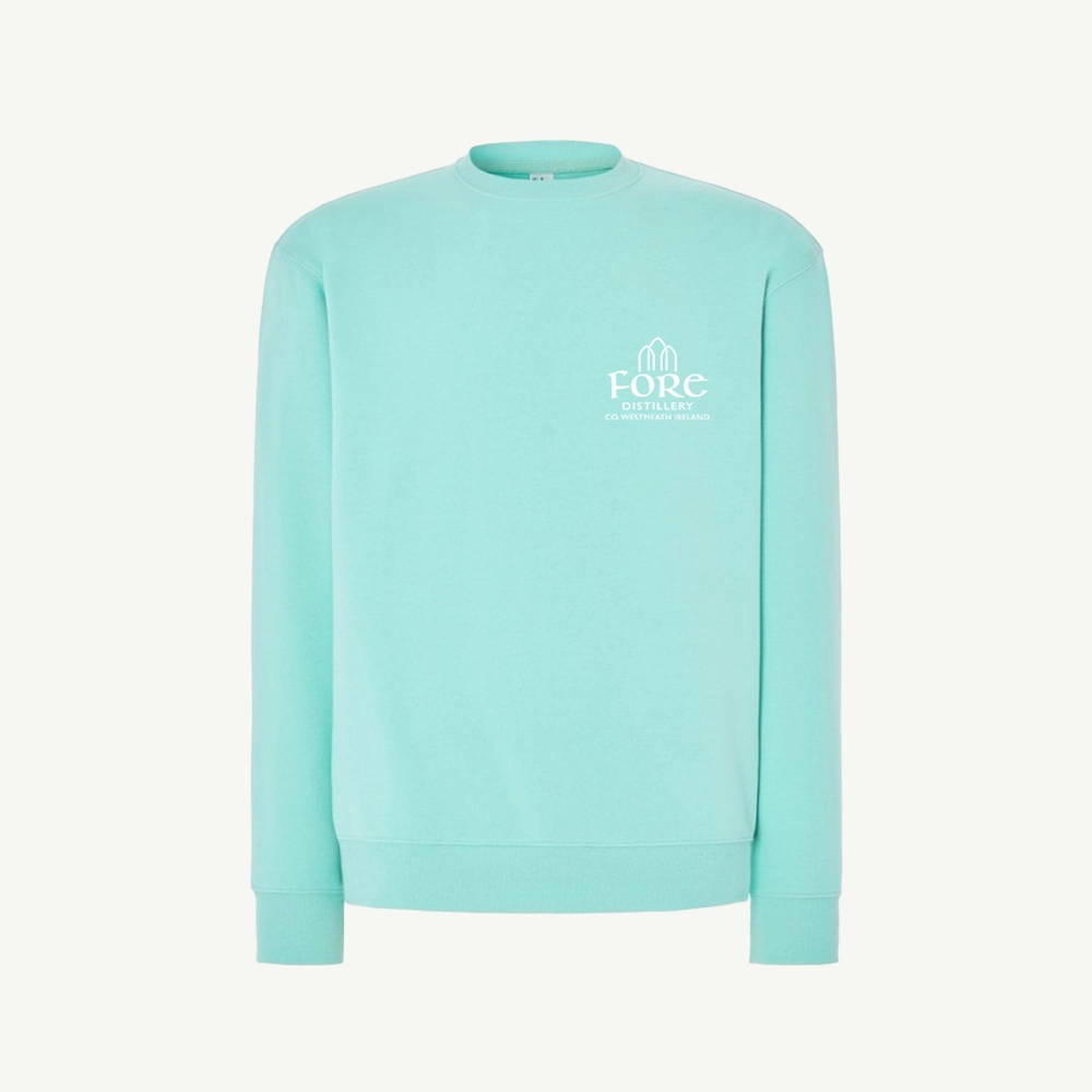Explore Mint Green Crew Neck Jumper unisex