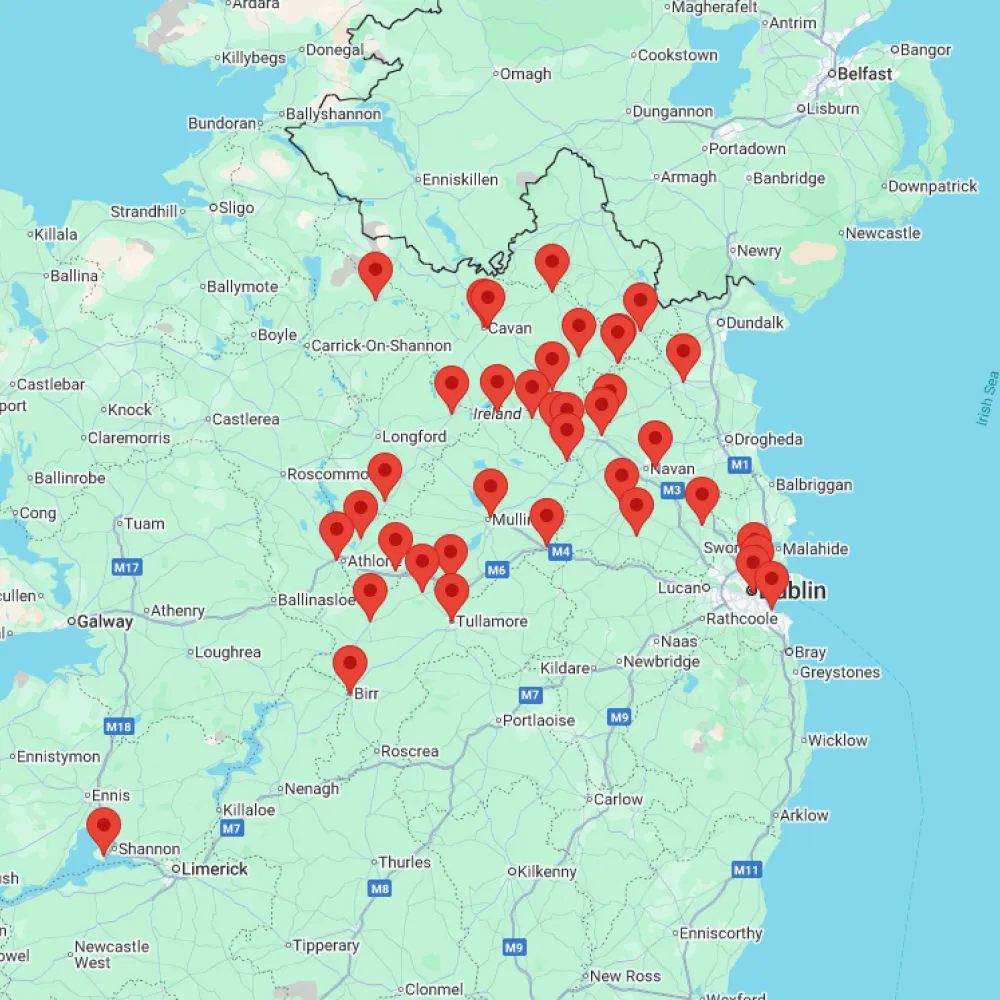 Stockists Map